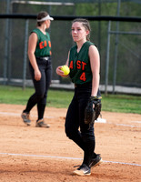 East vs North JV Softball
