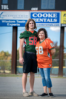2020 Seniors with mom and family